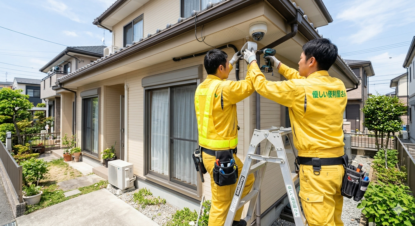 防犯カメラ設置のイメージ