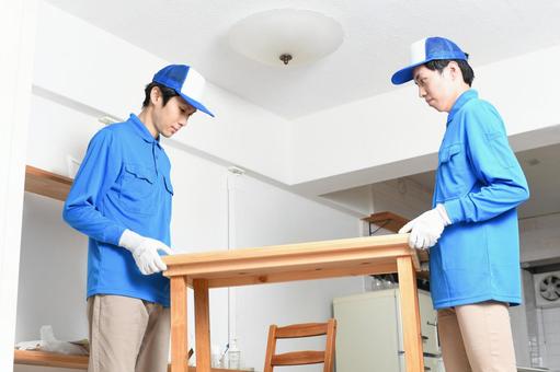 家具の移動のイメージ