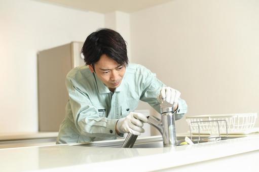 蛇口取り換えのイメージ